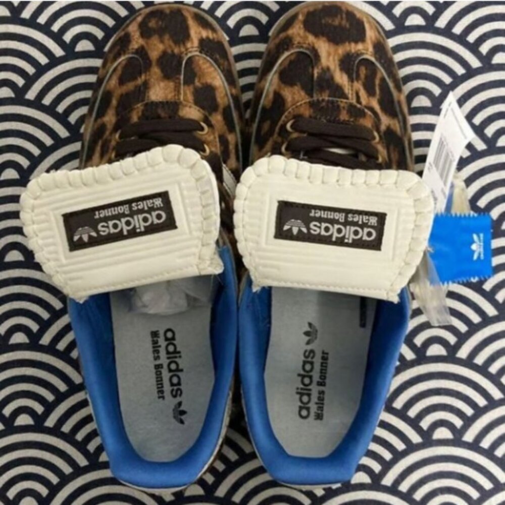 Adidas x Wales Bonner Samba Pony Leopard Print Women's - Picture 2 of 4